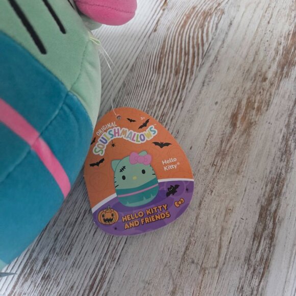 Hello Kitty FrankenKitty Squishmallow - NWT - Picture 5 of 5